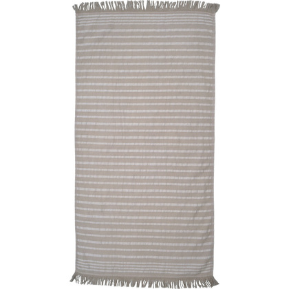 Beach Towel-Pareo 80x160 Anna Riska Serifos 1-Linen 100% Cotton
