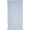 Beach Towel-Pareo 80x160 Anna Riska Serifos 4-Silver 100% Cotton