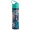 Eco Fish Reusable Foldable Silicone Flip Straw Water Bottle 600ml 26,5x7x6cm FBOT03