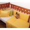 Baby's Crib Sheet 115x165 Anna Riska Prestige Baby 11-Yellow 100% Cotton Poplin 170TC
