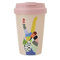 Κούπα με Καπάκι 350ml PLA 8,5x8,5x13,5cm Bioloco Plant Easy Cup – Peace BPE114