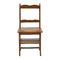 Καρέκλα / Σκάλα Ξύλινη Πτυσσόμενη Καφέ / Natural 44x38x42εκ. Inart 3-50-092-0138