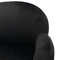Πολυθρόνα Βελούδινη σε Μαύρο Χρώμα 68x70x72cm Inart 3-50-104-0410