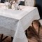 Tablecloth  160x260cm Teoran Dantelle-1 50% Cotton- 50% Polyester