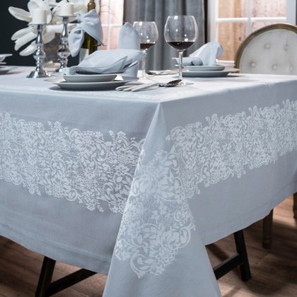 Tablecloth  160x260cm Teoran Jewel-3 50% Cotton- 50% Polyester
