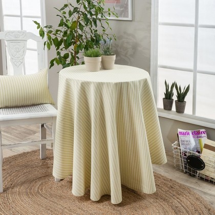 Tablecloth F180cm Teoran Guensa-08 70% Cotton- 30%Polyester