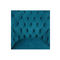 Πολυθρόνα Βελούδινη σε Μπλε Χρώμα 62x70x75cm Inart 3-50-176-0009
