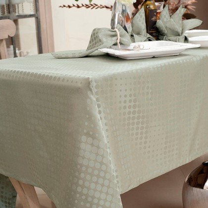 Tablecloth 140x180cm + 6 towels Teoran Toulouse 100%Polycotton