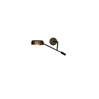 HL-3538-1 M WADE OLD BRONZE & WHITE WALL LAMP