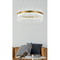 Φωτιστικό Οροφής Ενσωματωμένο L.E.D. 60x60x35+120cm Homelighting 77-8205 Gold