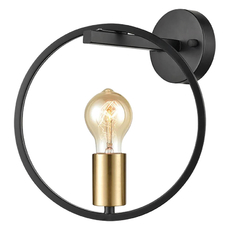 Product partial               homelighting hoop 77 8175 black brass  1 