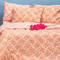 Double Bed Sheets Set 235Χ270cm Melinen Home Ultra Line Collection Zelda  100% Cotton 144 TC/Grey