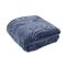 Kid's Single Fleece Glowing Blanket 160x220 Das Kids 4836 100% Polyester Light Blue