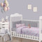 Baby's Crib Fleece Glowing Blanket 110x150 Das Baby 4833 Relax 100% Polyester Purple-Pink