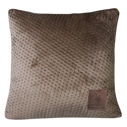Decorative Pillow 42x42cm Microvelvet/ Fleece Greenwich Polo Club Premium Throws Collection 2796