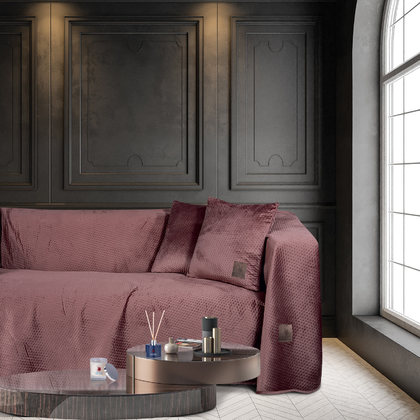 ThreeSeater Sofa Throw 180x300cm Microvelvet/ Fleece Greenwich Polo Club Premium Throws Collection 2797