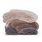 Decorative Fur Throw 130x170 NEF-NEF Iverson-23 Grey Rabbit Fur 100% Polyester
