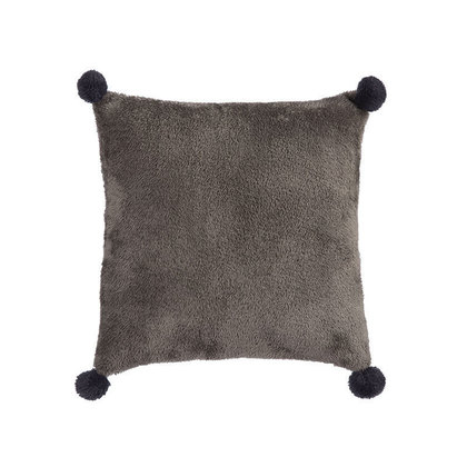 Decorative Pillow 50x50 NEF-NEF Miaris Taupe Sherpa 100% Polyester