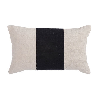 Decorative Pillow 35x55 NEF-NEF Livier Black 100% Cotton