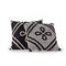 Decorative Pillow 45x45 NEF-NEF Rombo Black 90% Cotton 10% Polyester