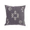 Decorative Pillow 45x45 NEF-NEF Laoura Grey 100% Cotton