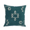 Decorative Pillow 45x45 NEF-NEF Laoura Petrol 100% Cotton