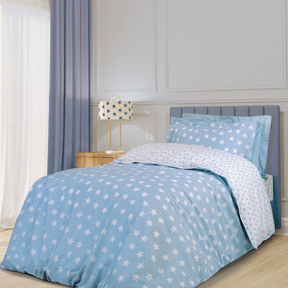 Kid's Bed Sheets Set 170x260cm Cotton Greenwich Polo Club Essential Junior Collection 8823