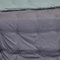 Duvet 220x240cm Melinen Home Elle Dark Grey - Aqua  100% Polyester