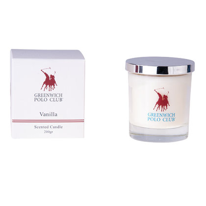 Αρωματικό Κερί 200gr Greenwich Polo Club Essential Fragrances Collection 3001/ Vanilla