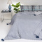 Blanket 220x240cm Melinen Home Berlin Light Grey100% Polyester  