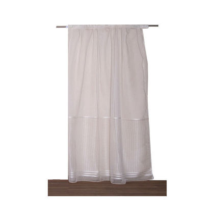Κουρτίνα με Τρέσα 280x270 Viopros Curtains Collection 2462 Εκρού Polyester