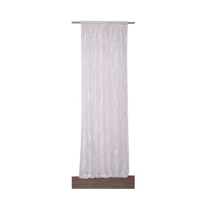 Κουρτίνα με Τρέσα 280x270 Viopros Curtains Collection 1008 Λευκό Polyester
