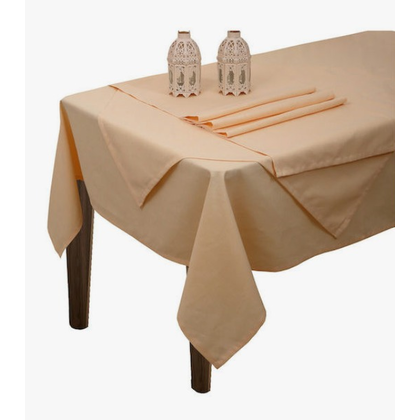 Tablecloth 160x250 Viopros Sara Loneta 100% Polyester/Cotton