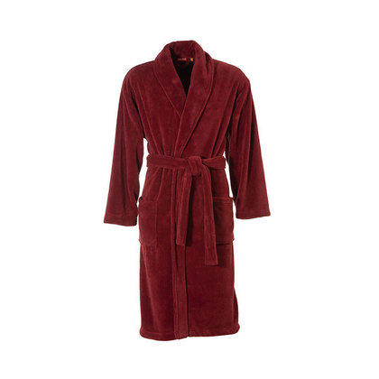 Fleece Robe No Small NEF-NEF Well Soft Bordo 100% Polyester