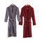 Fleece Robe No Small NEF-NEF Well Soft Bordo 100% Polyester