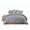 Single Duvet Cover Set 2pcs 170x240 NEF-NEF Smart Line Liliana-23 Grey 100% Cotton 144TC