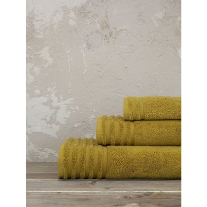 Hand Towel 30x50 Nima Vista - Gold Beige 100% Cotton