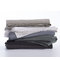 King Size Bed Sheet 270x280 NEF-NEF Cotton-Linen Anthracite 50% Cotton 50% Linen