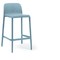 Σκαμπό Βar Πολυπροπυλενίου AV Lido mini Γαλάζιο Ύψος καθίσματος 64cm 47,5x49,5xH86,5(65)cm 
