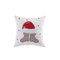 Χριστουγεννιάτικο Διακοσμητικό Μαξιλάρι 30x30 NEF-NEF Tiffani White 100% Βαμβάκι