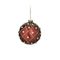 6pcs. Set Christmas Glass Ball Red/ Golen D.10cm Inart 2-70-890-0287