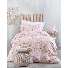 Product partial moonlight kid bed pink