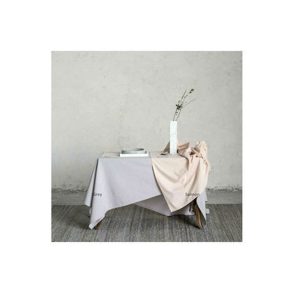 Tablecloth 150x220 Nima Saha Gray 100%  Cotton