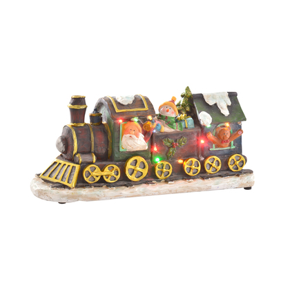 Christmas Decorative Train with Light & Batteries 31x11x14cm SET8548