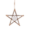 Xριστουγεννιάτικo Διακοσμητικό Ξύλινο Αστέρι 15cm HSG156850