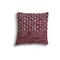 Decorative Pillow case 40x40cm Sb Home Florenz Sofa Throws Collection Krizia Bordo 100% Chenille Jacquard /Μπεζ