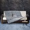 Sofa Cover 180x170cm Sb Home Florenz Sofa Throws Collection Dario Grey 100% Chenille Jacquard /Μπεζ