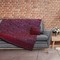 Ριχτάρι Διθέσιου 180x240cm Sb Home Florenz Sofa Throws Collection Dario Bordo 100% Chenille Jacquard /Μπορντώ