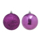 4pcs. Set of Purple Christmas Ornaments 10cm LJC03/10P