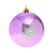 4pcs. Set of Purple Christmas Ornaments 8cm LJC0333/P